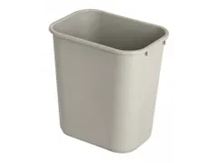 Rechthoekige Afvalbak 27 Liter Grijs