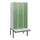 locker met bank,HxBxD 1950x900x815mm,3vak,vak B 300mm,cil.-slot