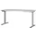 Elektrisch ihv bureau,HxBxD 720-1200x1600x800mm,blad lichtgrijs
