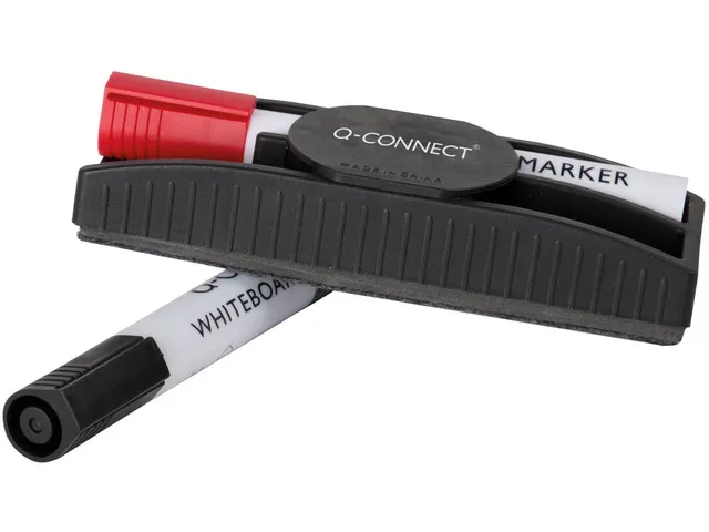 Bordenwisser Magnetisch Met 2 Stiften Zwart en Rood