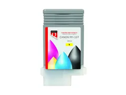 Inktcartridge Quantore alternatief tbv Canon PFI-107 6708B001 geel