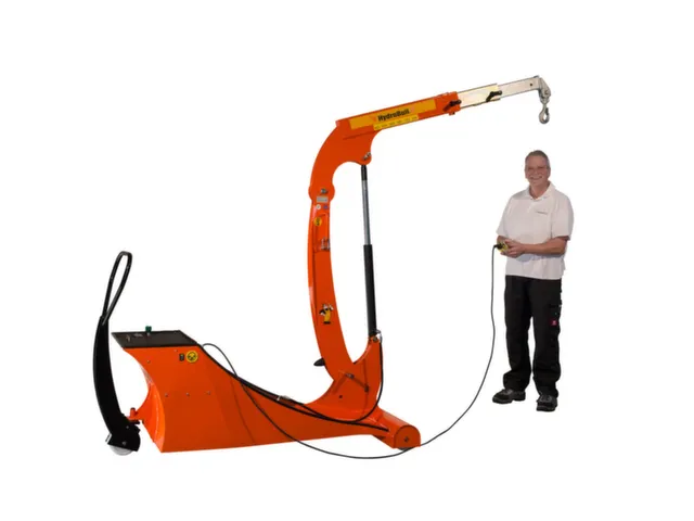 contragewichtskraan,draagverm. 500kg,hef H 2950mm,5-niveaus-draagarm