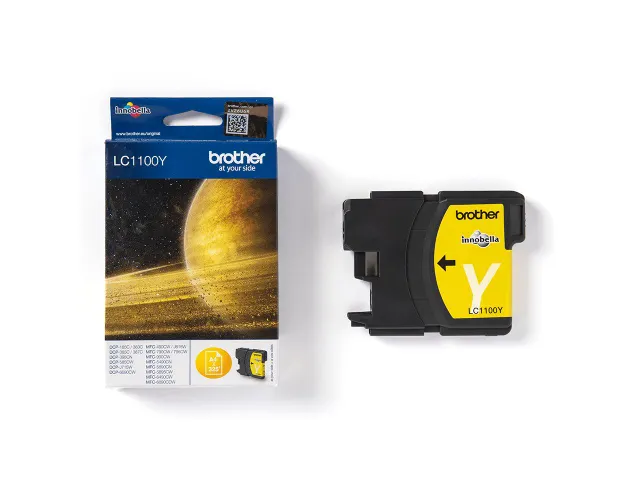 Inktcartridge Brother LC-1100Y geel