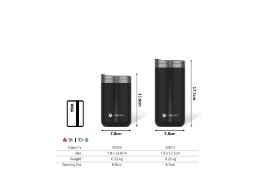 Thermosbeker Les Artistes Paris reisbeker 500ml Chupa Kiss