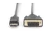 DisplayPort–DVI adapterkabel 3m slot Full HD DP 1.1a Zwart