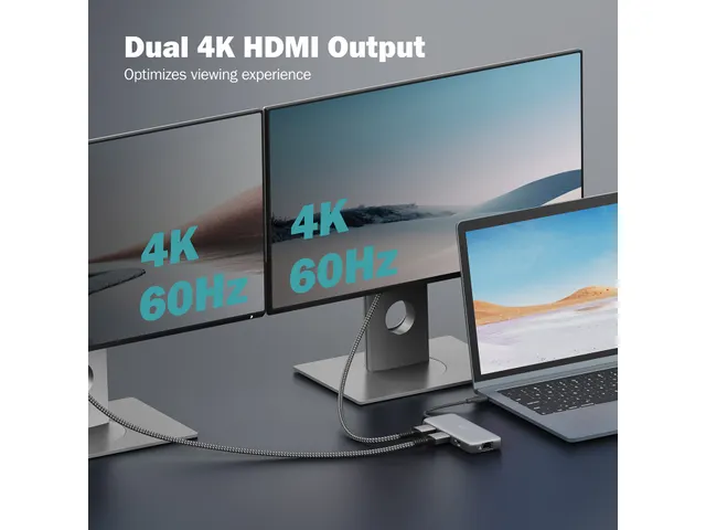 DIGITUS USB-C docking station 8-poorts