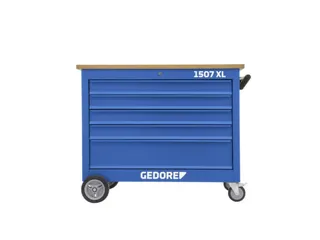 1507 XL 04010 Rolwerkbank met 5laden - 2