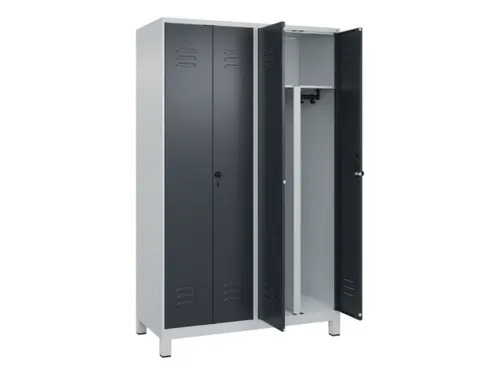 PBM-locker,HxBxD 1950x1200x500mm,4vak,vak B 300mm,draaigrendel