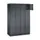 lockerkast,HxBxD 1950x1220x500mm,4x5vakken,cil.-slot,sokkel