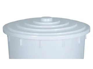 Deksel Voor Ton 200 Liter Wit - 1