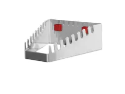 Abax-Steeksleutelhouder Voor Geperforeerde Platen 8 Sleutels Aluminium