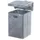 Combi-asbak wandmontage 50 liter HxBxD 550x300x300mm overkapping