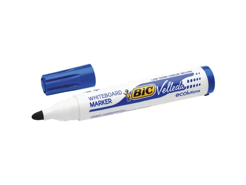 Viltstift Bic Velleda 1701 whiteboard rond large blauw