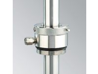Vatschroefdraad Messing Vernikkeld Gasdicht R2 Stalen Schroefdraad