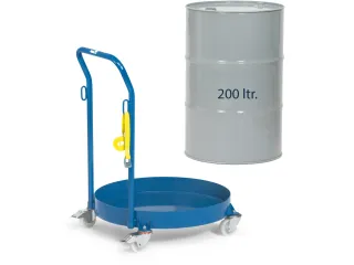Vatenrollers 13610 250kg 200l Duwbeugel - 2