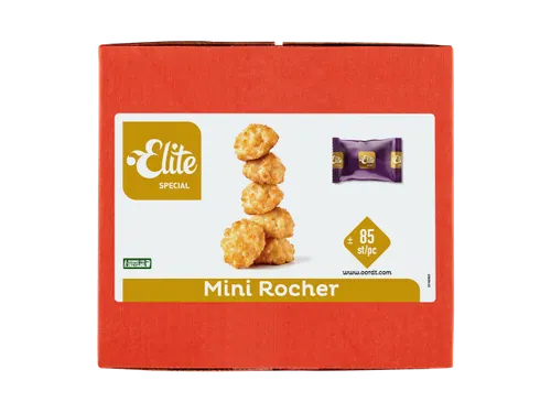 Koekjes Elite mini rocher kokosrotsje 85 stuks