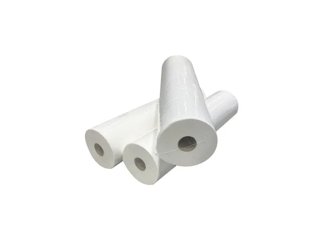 Onderzoektafelpapier Euro Products 2-laags 50cmx100m 250 vel wit 13805