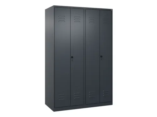 locker voor scheiding van kleding,HxBxD 1850x1200x500mm,4vak