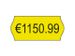 prijstangetiketten Avery permanent 12x26mm geel 10 rol in doos - 1