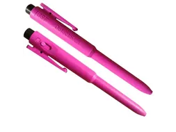 BST J800 Detecteerbare drukpen Roze Schrijfkleur Blauw 25 Stuks
