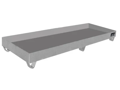 Opvangbak 4X 230L Opvangvol. 230L Rvs H X B X D 250X 2400X 800Mm