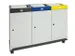 station de tri sélectif 3x70l HxlxP 950x1210x380mm coupe-feu