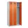 locker voor scheiding van kleding,HxBxD 1850x900x500mm,3vak