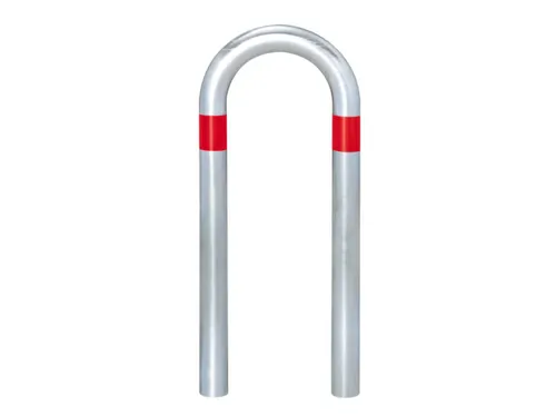 beschermbeugel,v. laadzuilen,boog,HxB 800x360mm,staal vuurverzinkt
