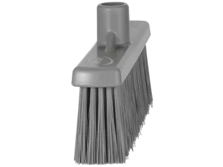 Vikan Hygiene veger met rechte nek 310mm medium vezels grijs - 3