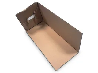 Hoekprofiel Karton 50x30x3mm Lengte 1000mm Bruin - 1