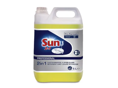 Vaatwasmiddel Sun Pro Formula 2in1 vloeibaar 5 Liter