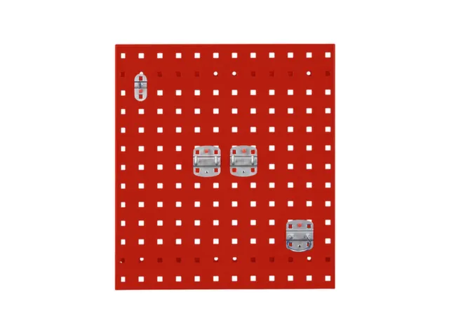 Geperforeerde Plaat Staalplaat Hxb 450x500mm Ral 3020 Verkeersrood