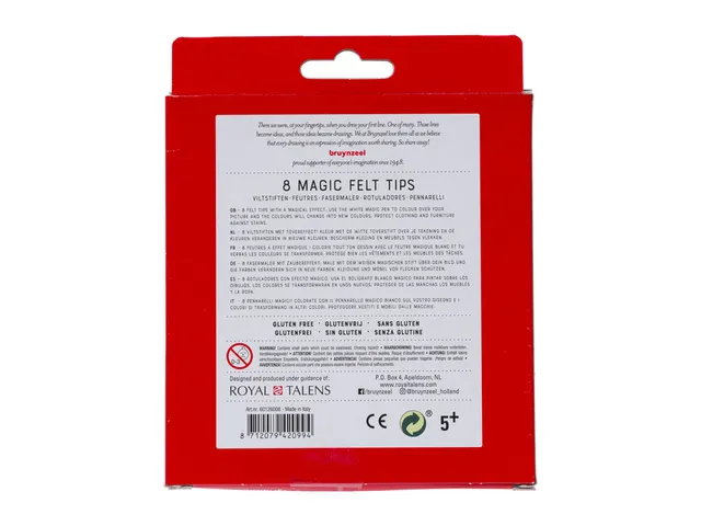 Feutre Bruynzeel Kids Magic set 8 couleurs