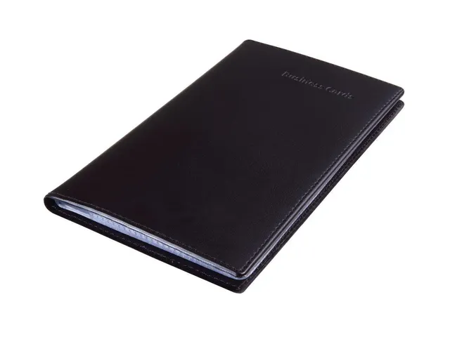 Visitekaartmap Sigel VZ171 Zwart 120 kaarten 90x58mm