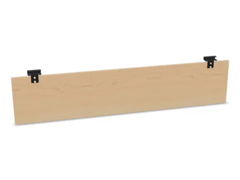 paneel voor knieën,v. in hgte. verst. bureau,B 1600mm,NE-esdoorn