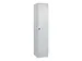 locker voor scheiding van kleding,HxBxD 1950x400x500mm,1vak