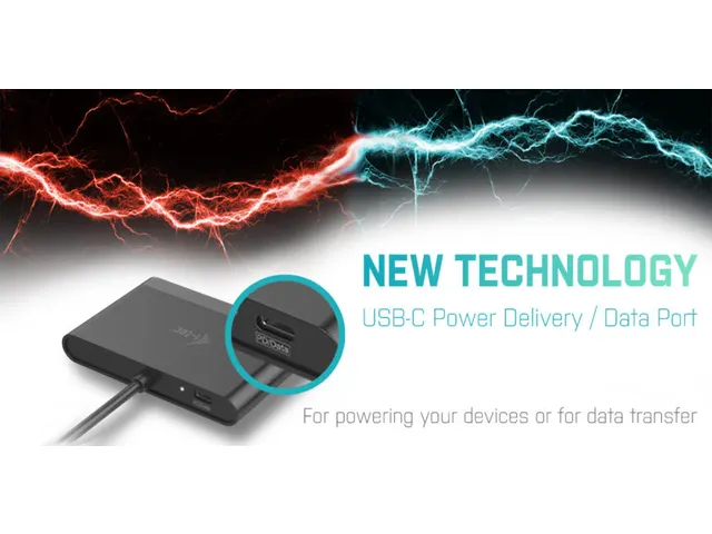 i-tec C31DTPDHDMI, Zwart, RTS5403 & RTS5404 & RTS5411 & PS176, 90 mm,