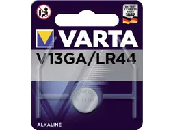 Batterij Varta knoopcel V13GA lithium blister à 1 stuk