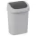 Curver vuilnisbak Mistral Swing recycled PVC 10 Liter Antraciet