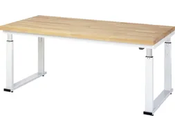 Werkbank elektrisch hoogte verstelbaar 740-1040x2000x900mm beukblad