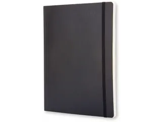 Notitieboek Moleskine XL 190x250mm lijn soft cover zwart - 9