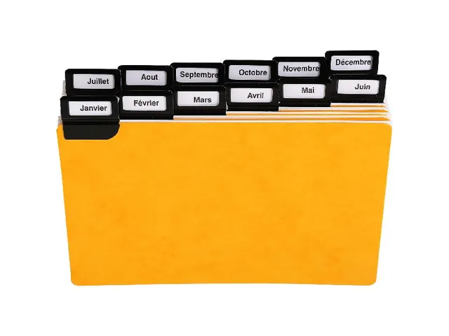 Tabblad a-z Glanskarton 6/10 125x200mm 24 stuks