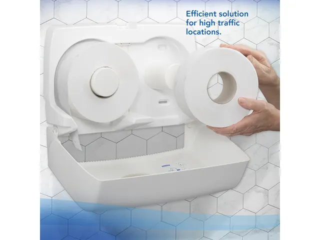Papier toilette Scott Essential Jumbo 8614 2 épaisseurs 200m blanc