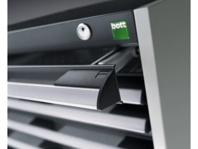 ladekast HxBxD 900x800x650mm 5laden romp RAL7035 front RAL7035