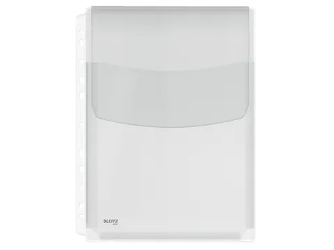 Showtas Leitz 4757 A4 11-gaats PVC 0.17mm glad met klep