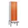 locker met bank,HxBxD 2120x600x815mm,2vak,vak B 300mm,cil.-slot