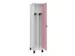 locker voor scheiding van kleding,HxBxD 1950x400x500mm,1vak