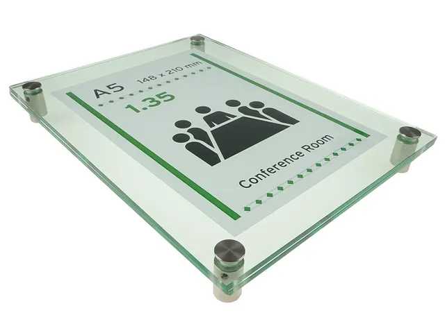 Menoor Deurbord Premium Glasslook A5 Plexiglas