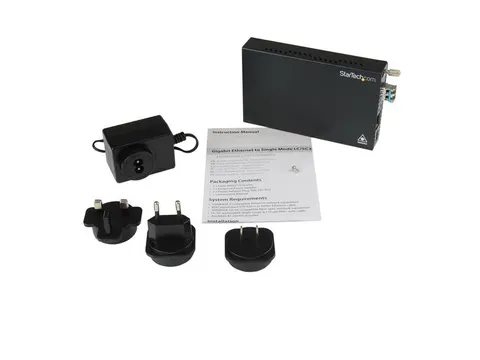 1000 Mbit/s Gigabit Single Mode Glasvezel Converter Lc 40 Km