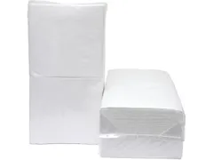 Servetten 1/4 Vouw cellulose 1-laags 33x33cm 3060 stuks